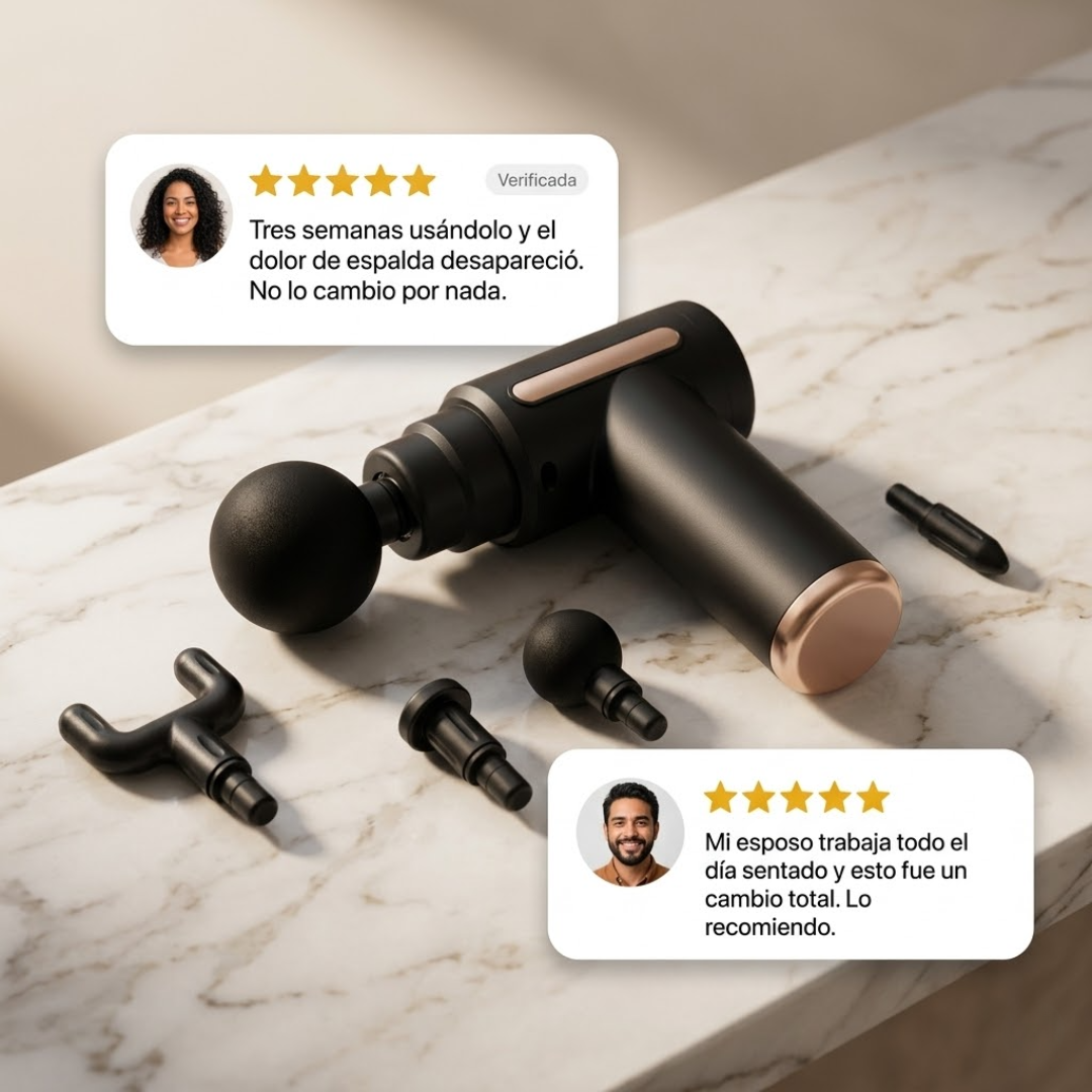 Kinetic Pro™ - Terapia muscular profunda, desde la comodidad de tu hogar