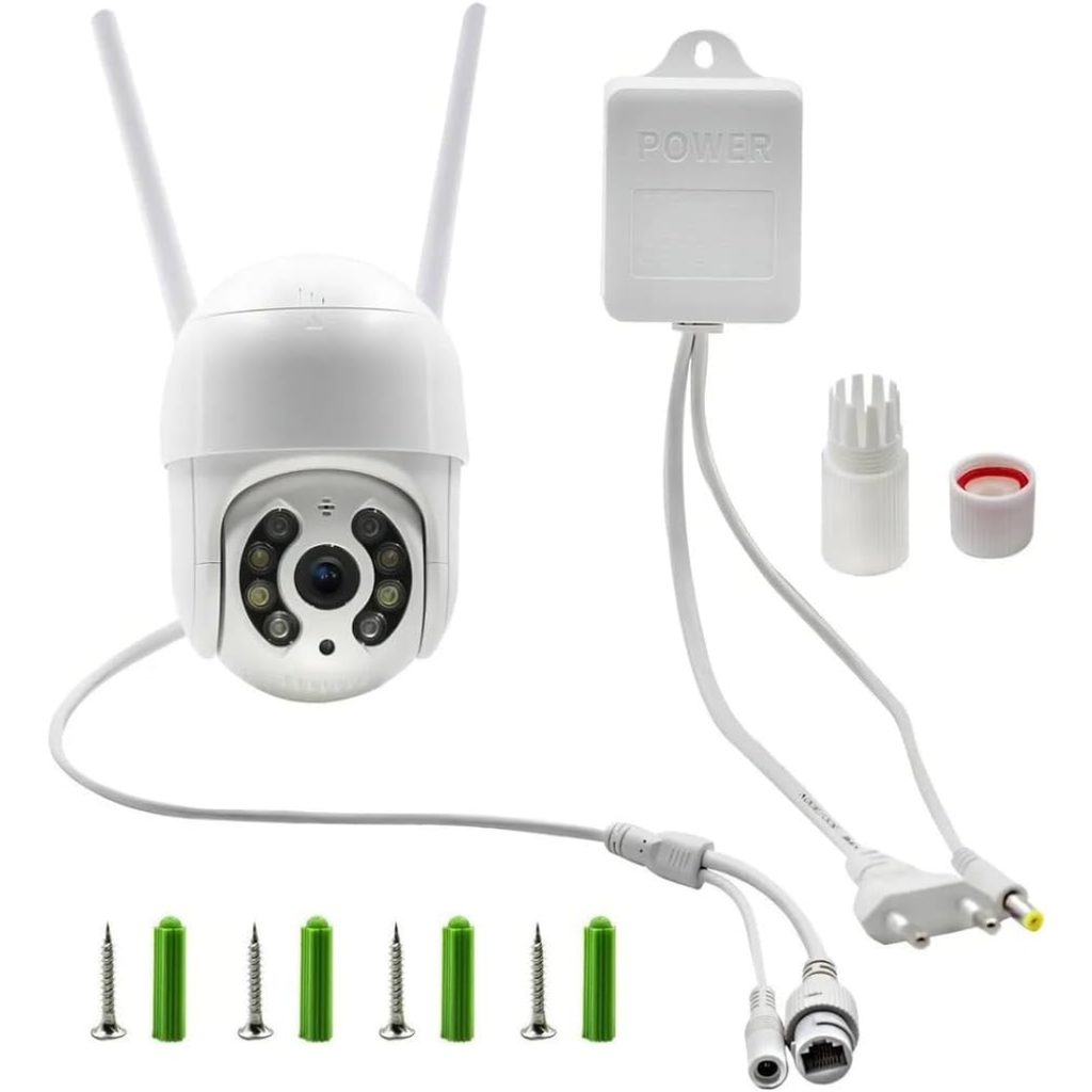 VisionGuard 360 Pro - Vigilancia inteligente de alta definición con rotación 360°, visión nocturna y detección.
